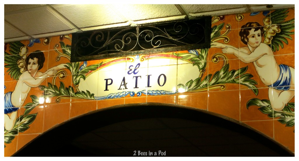 Authentic Spanish tiles decorate the Columbia Restaurant in St. Augustine, Florida