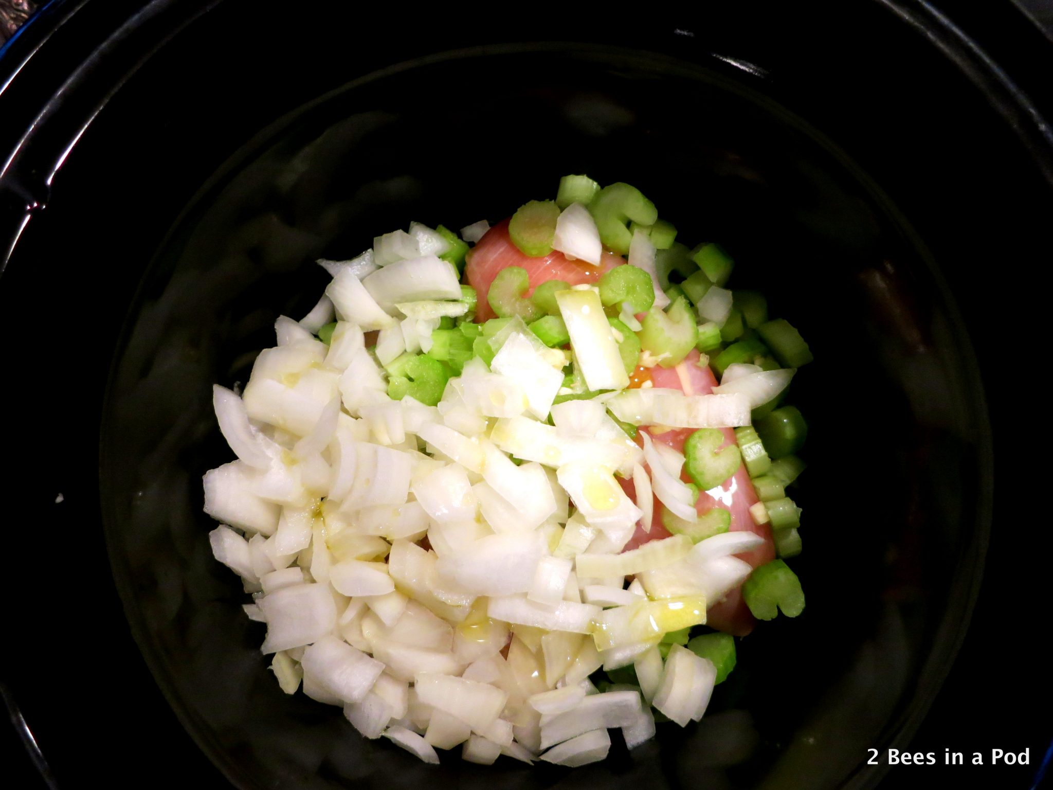 Ingredients for Chicken, Kale, and Quinoa Slow Cooker Soup