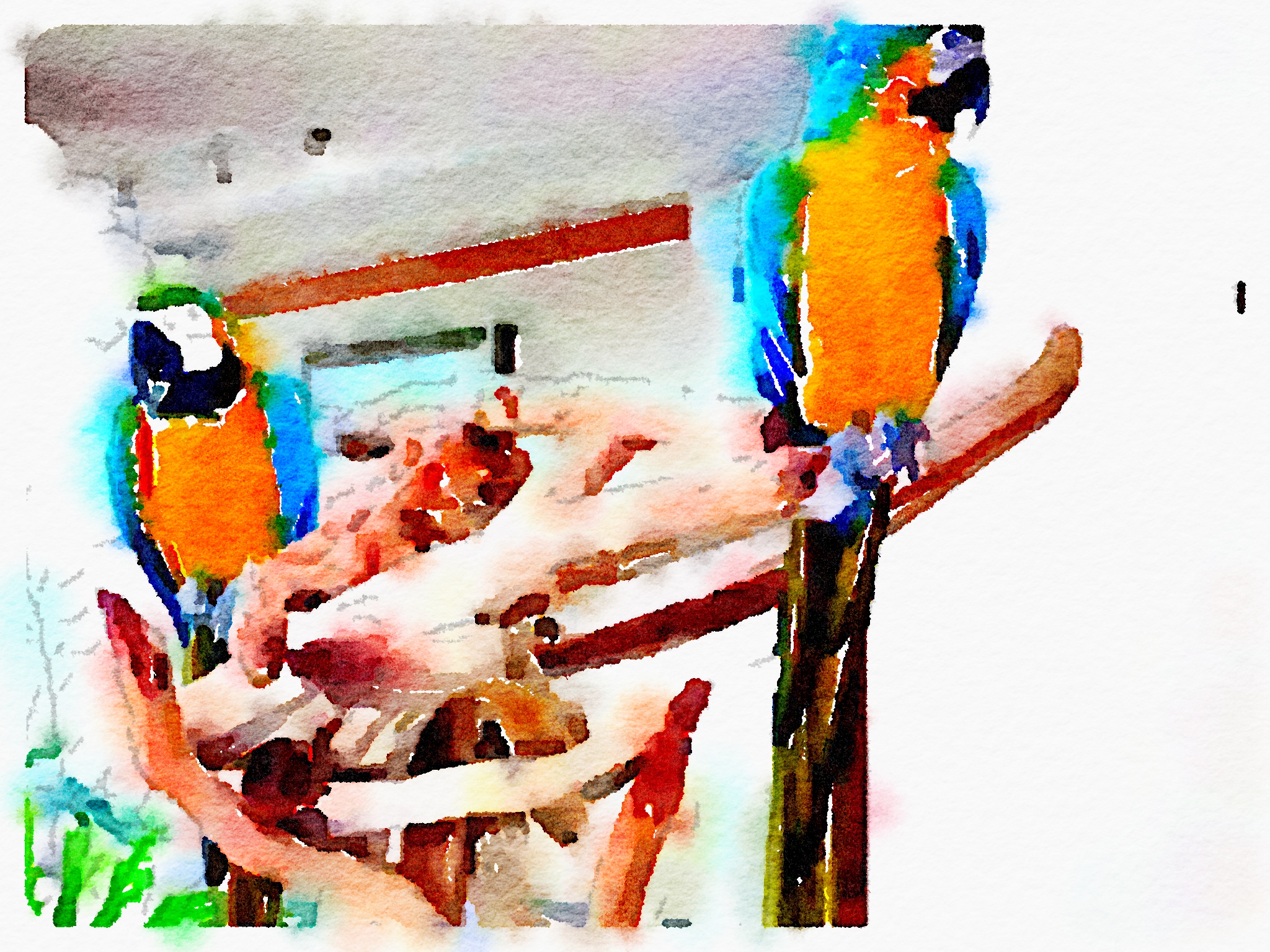 Use your own photos and create watercolor art using Waterlogue App - so fun and easy to use!!