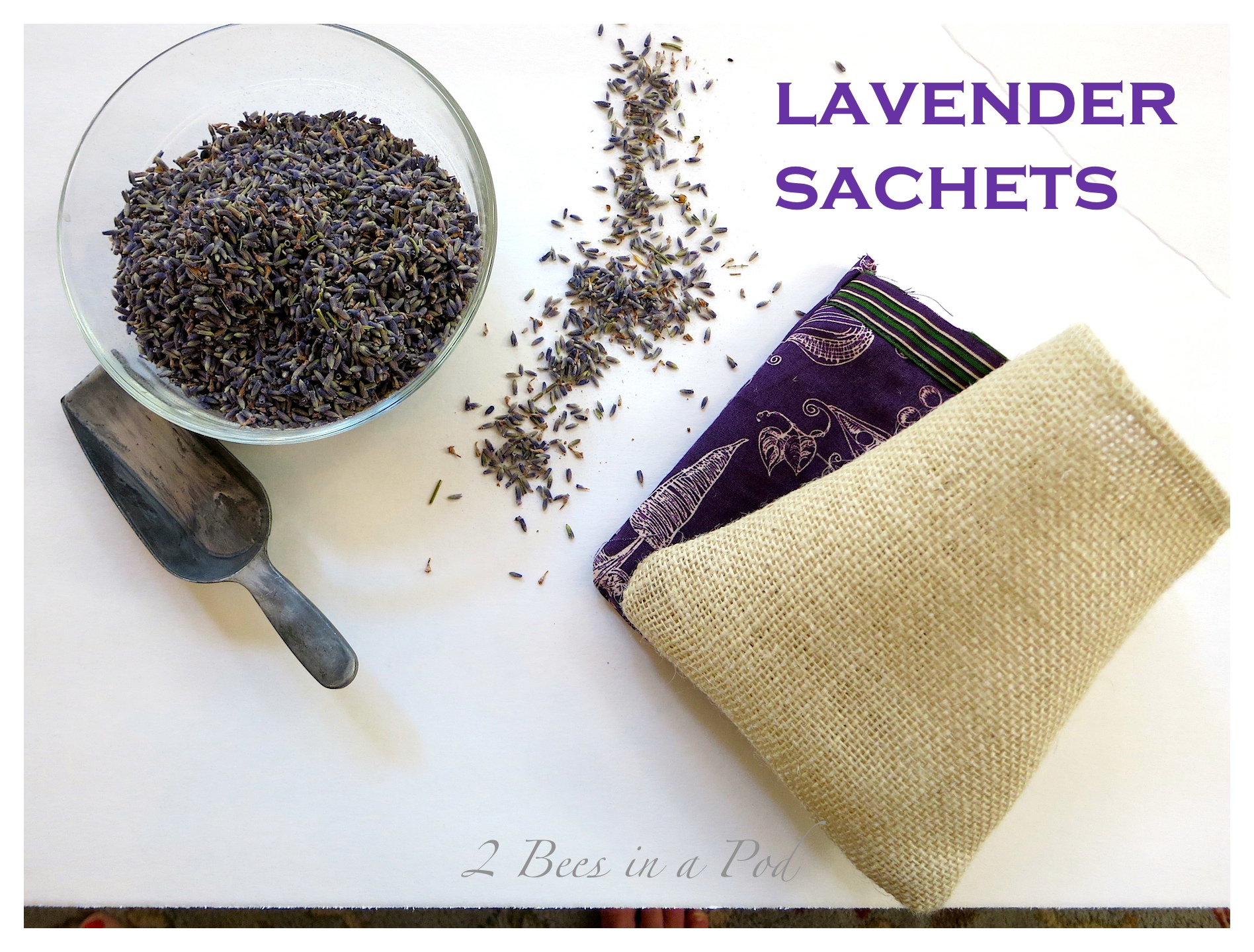 How to Make a DIY Lavender Sachet