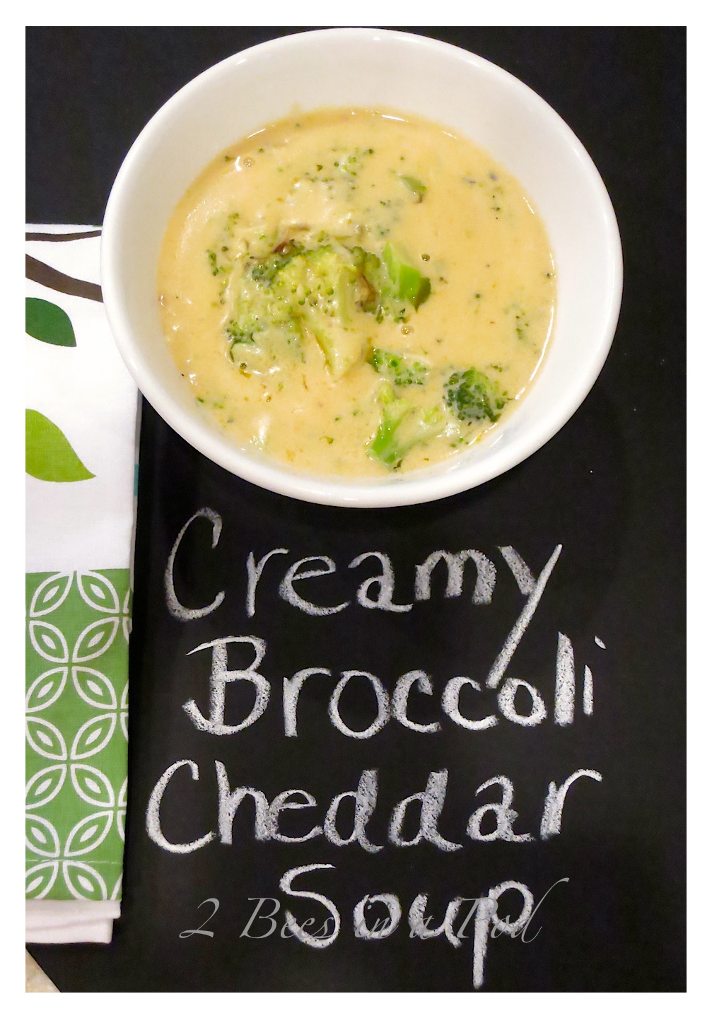 Creamy broccoli cheddar soup - truly easy to make and super tasty!