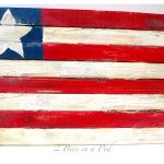 DIY - USA Wooden Flag Made with Grade Stake Pickets.