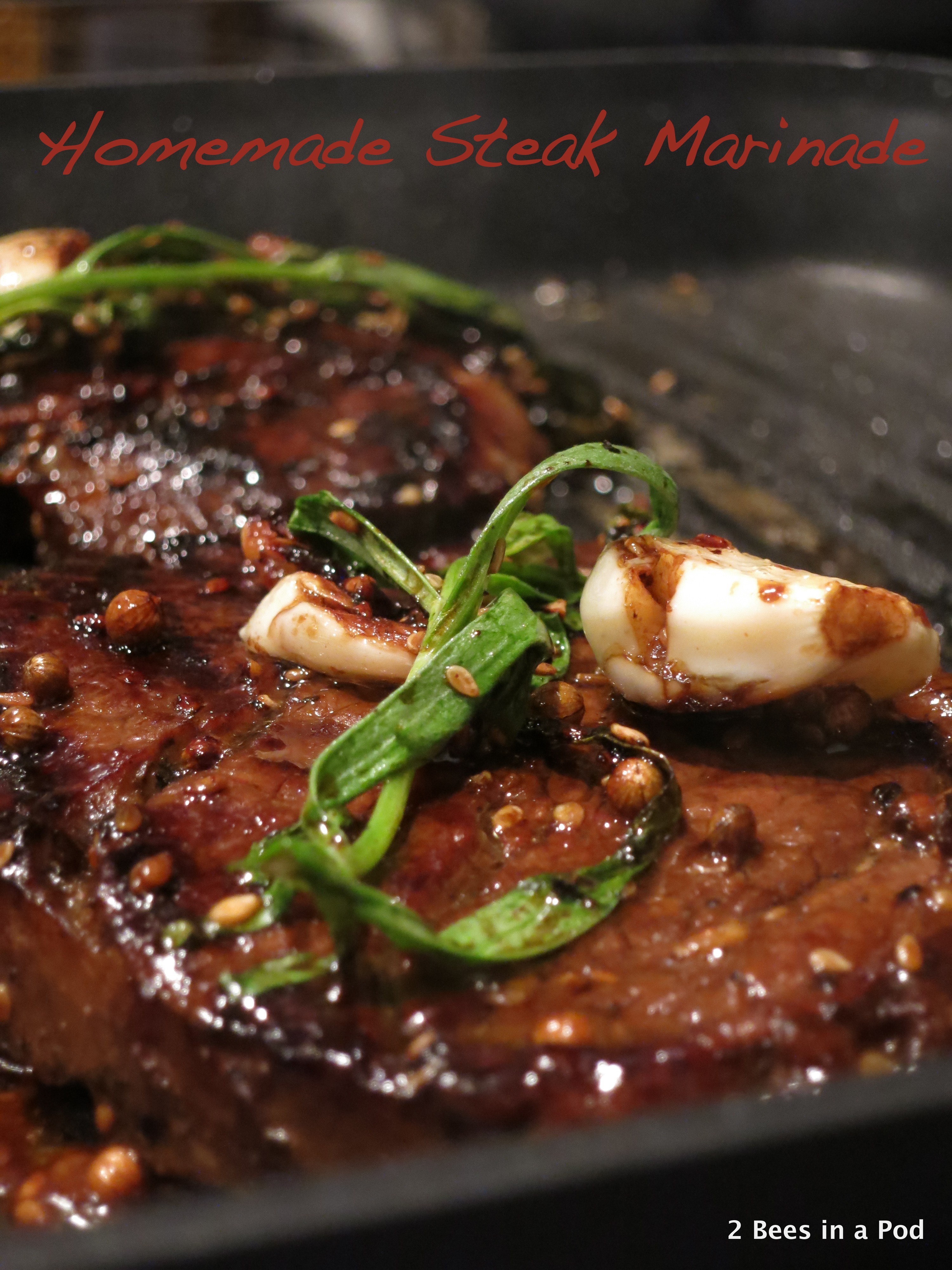 Steak marinade clearance with worcestershire sauce