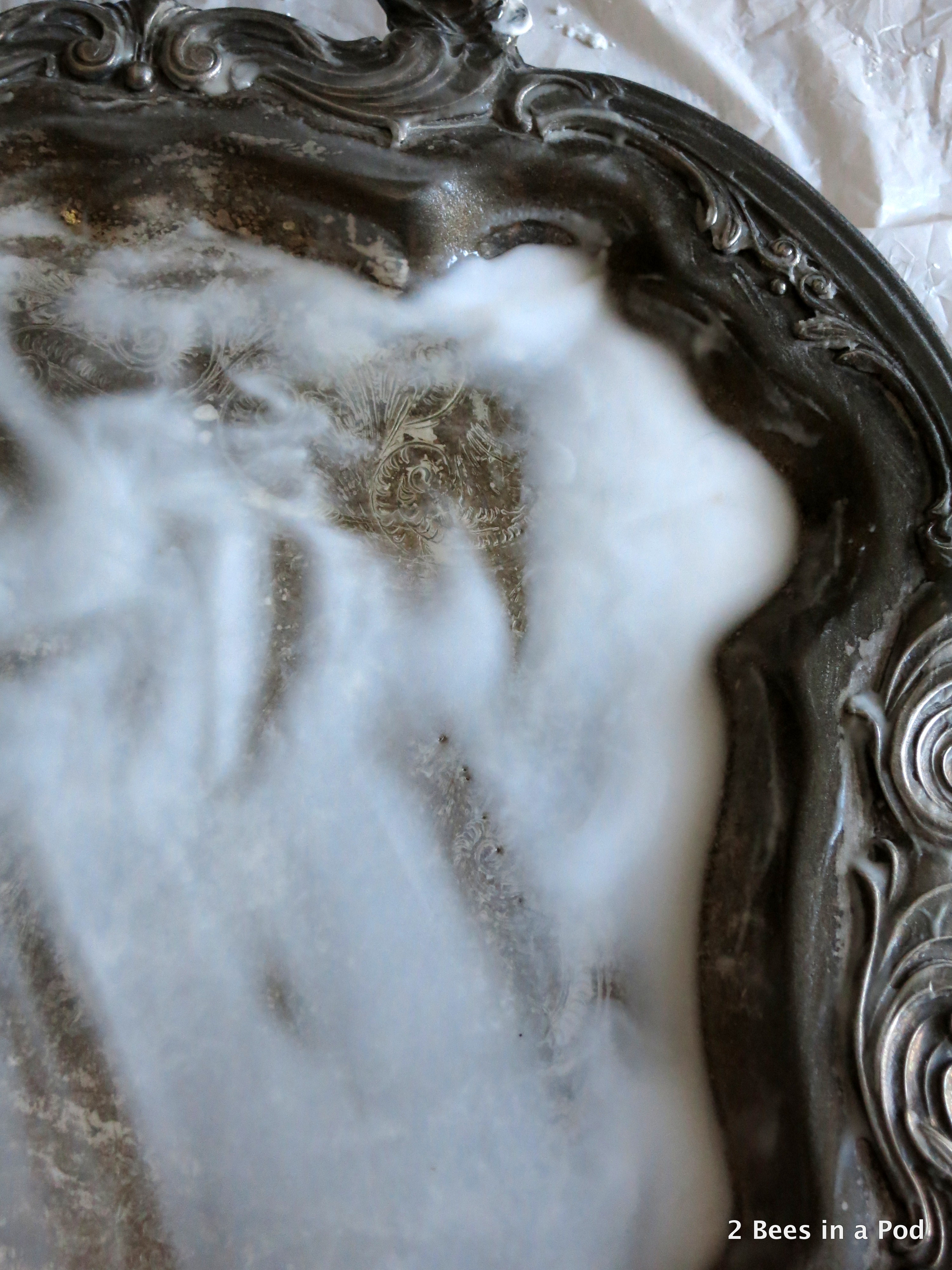 How to wash silver plate sale