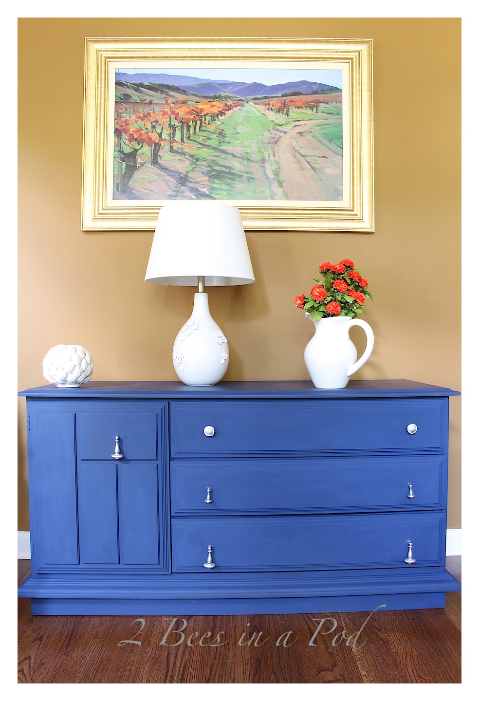 Annie Sloan Chalk Paint Buffet Makeover