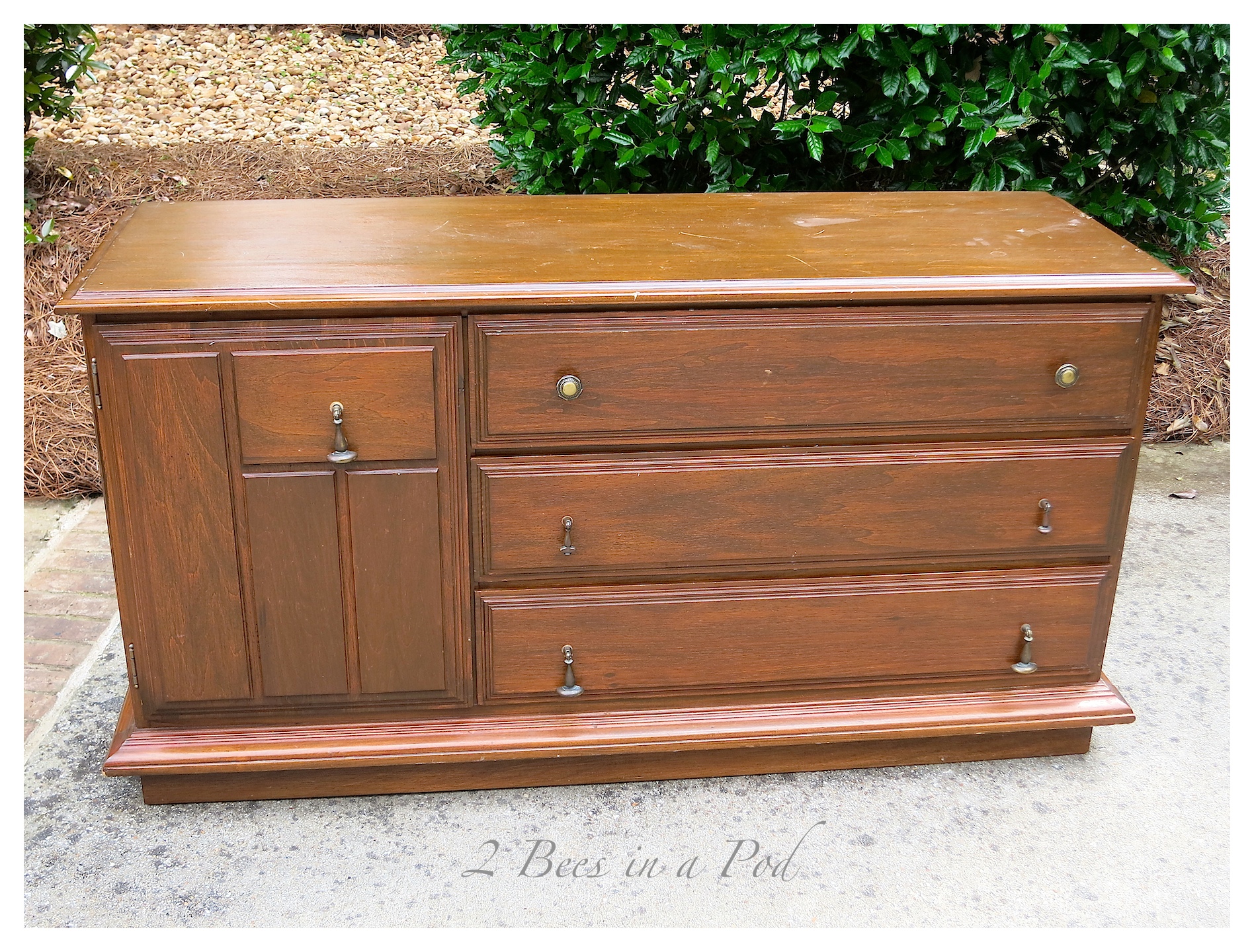 Chalk Paint Buffet Table