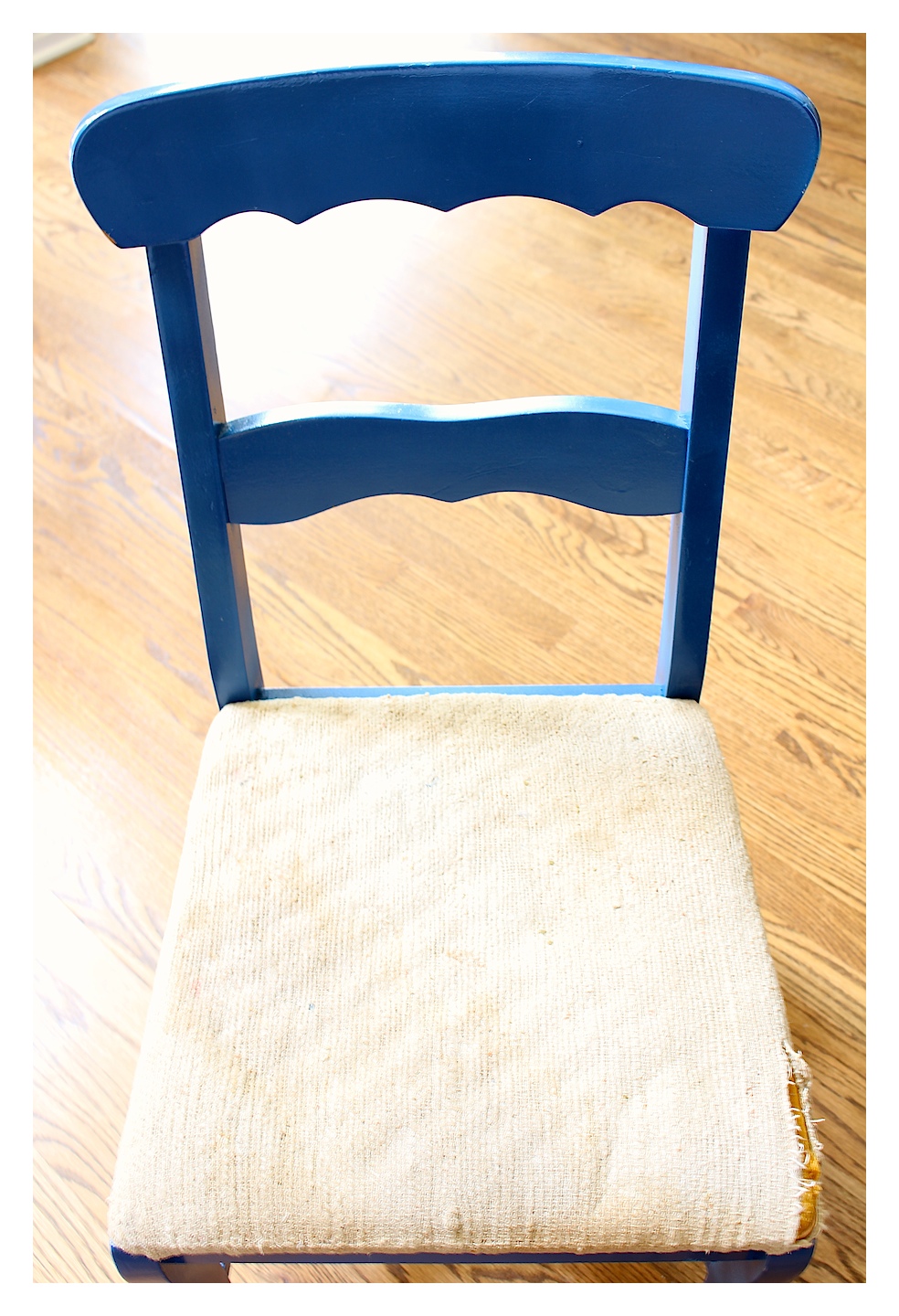 Trash to Treasure Chair Makeover. 