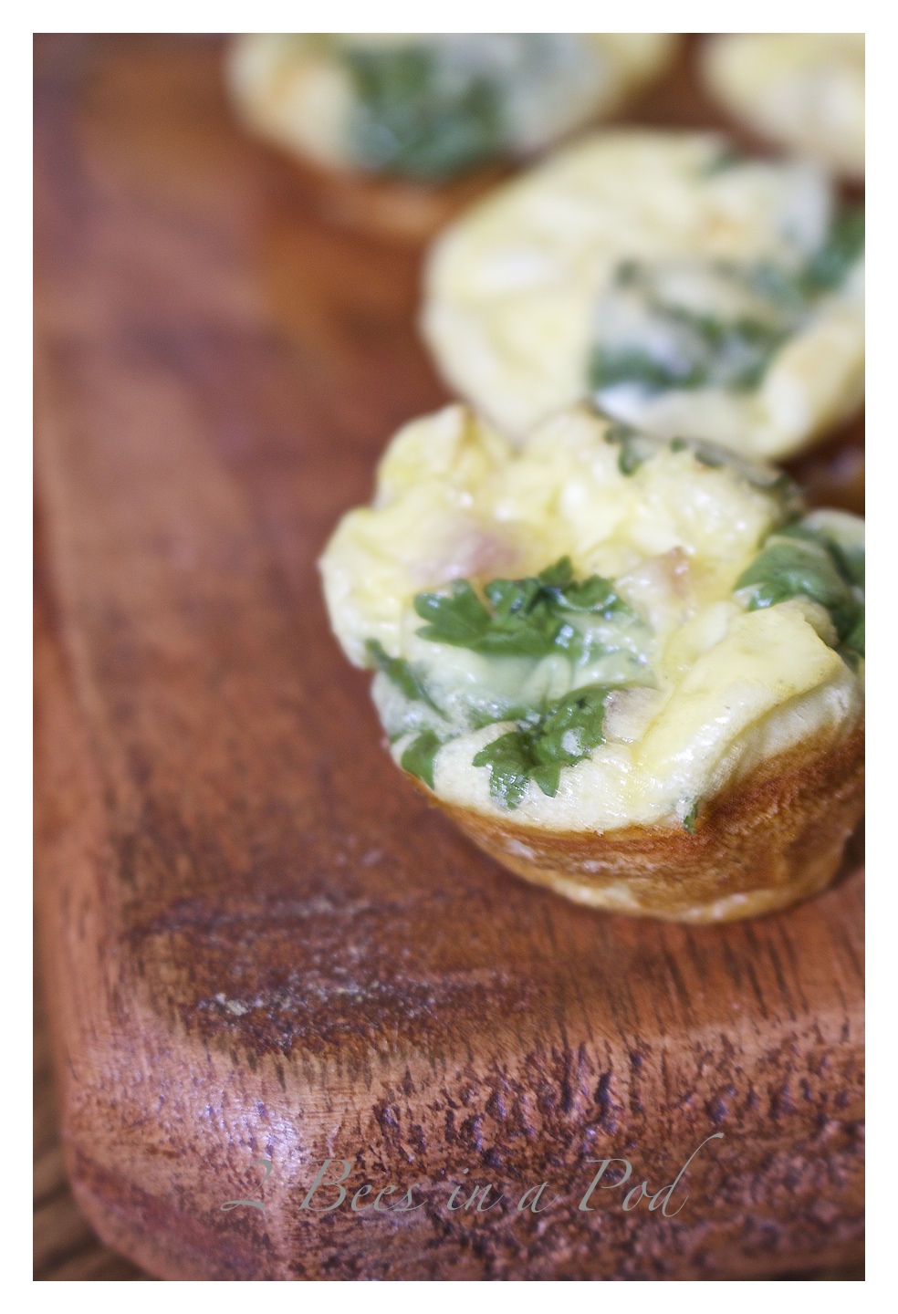 Mini Frittata - a prefect make ahead breakfast - makes 24 mini frittatas in a muffin tins