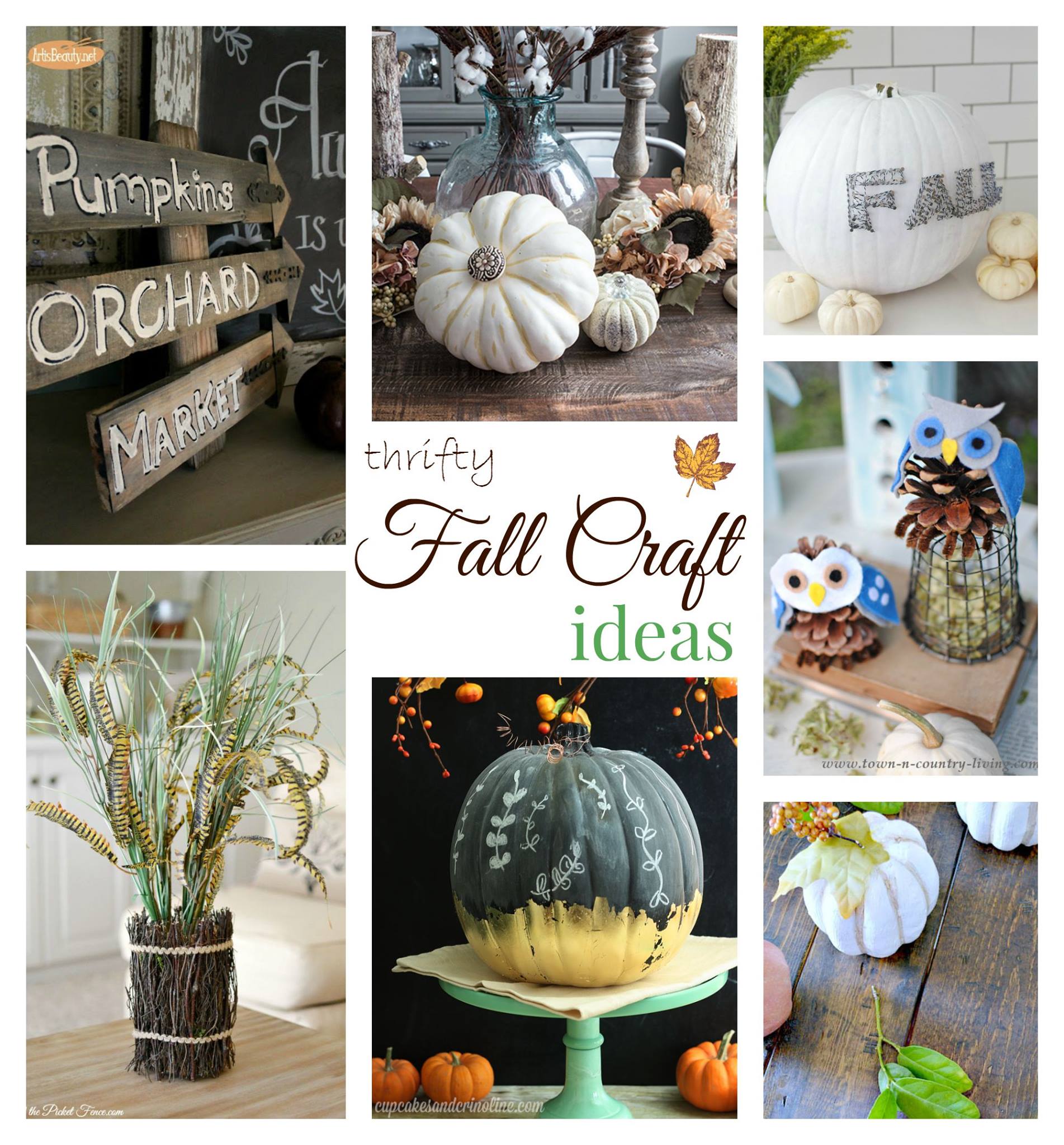 Fall group crafts