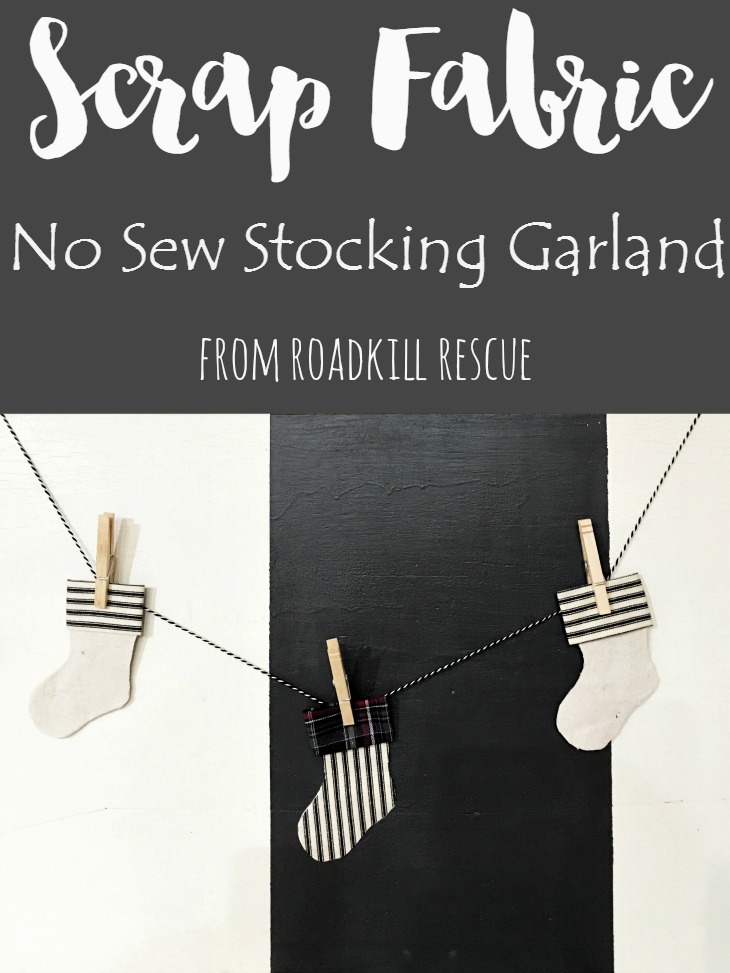 Scrap-Fabric-No-Sew-Stocking-Garland-from-RoadKill-Rescue