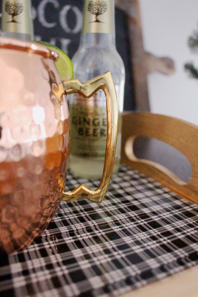 Christmas Moscow Mule Station and DIY Tray 5