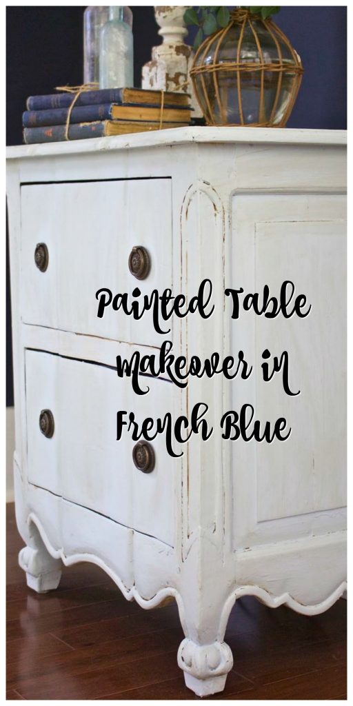 Painted Table Makeover in Amy Howard