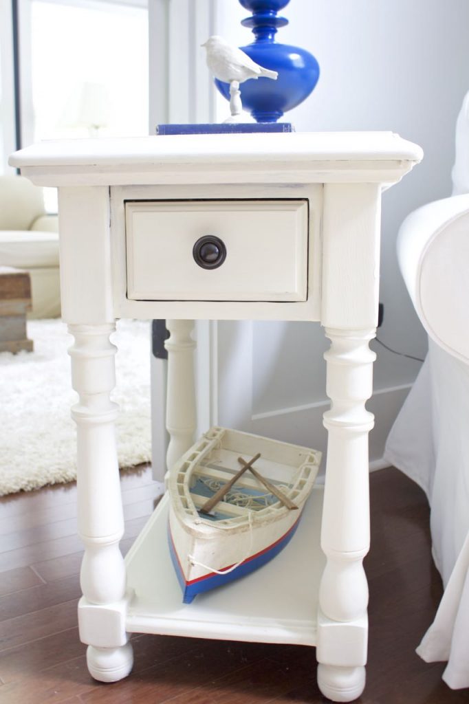 Chalk Paint Makeover For a Pair of Tables