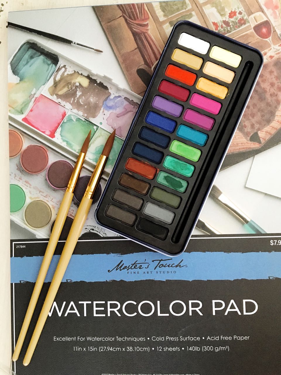 Master's Touch Watercolor Paper Pad