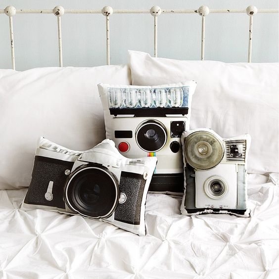 Vintage Camera Pillows