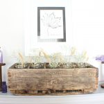 Fall home tour. Mantel decorated with rustic elements,