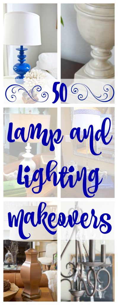 50 kreative DIY-Lampen- und Beleuchtungs-Makeovers