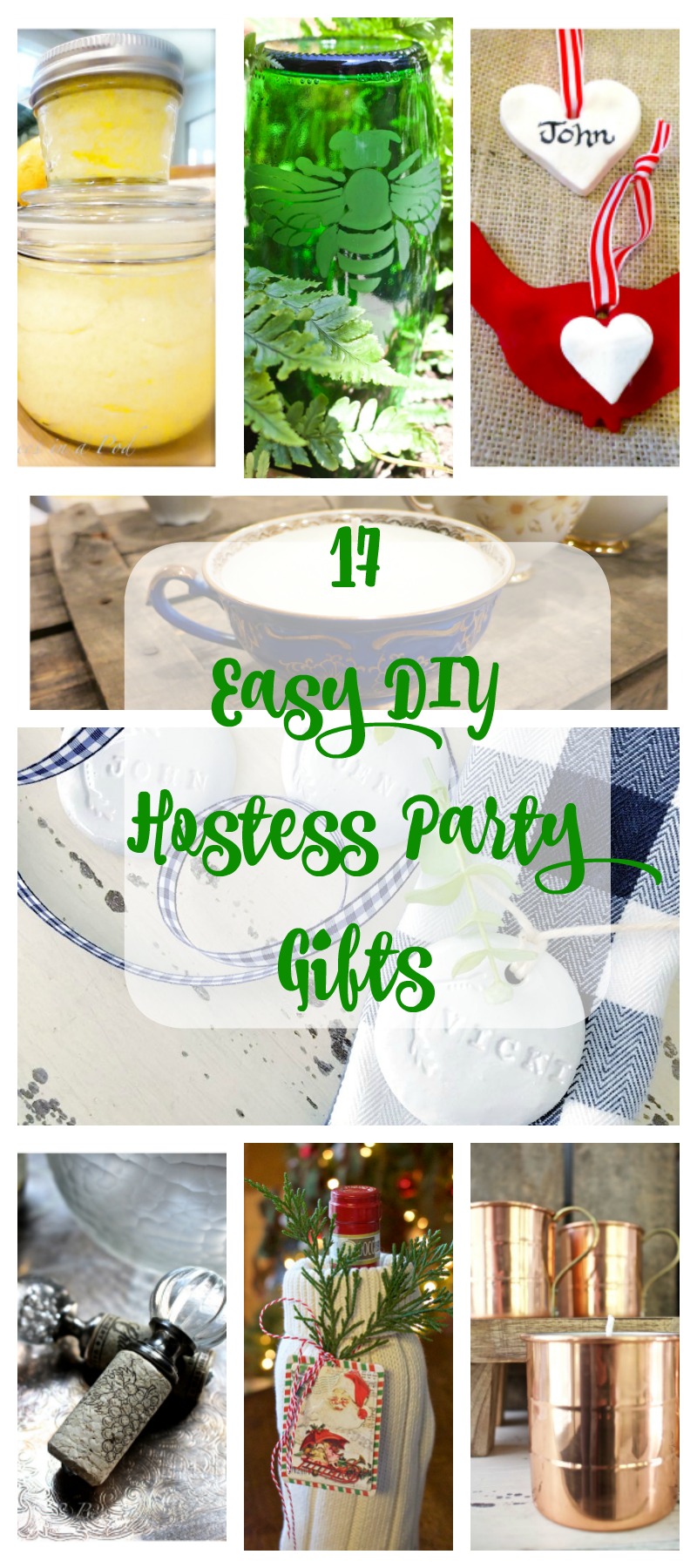 17 Ideas for Easy DIY Holiday Hostess Gifts