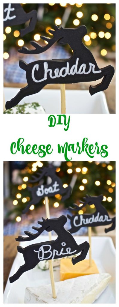 DIY Cheese Marker Tags - Virtual Holiday Cocktail Party
