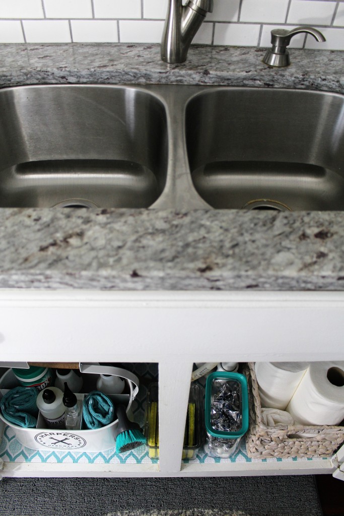 Under Kitchen Sink Storage