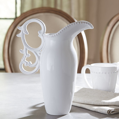 Boden White Pitcher