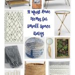 12 Items you must have for small living room space