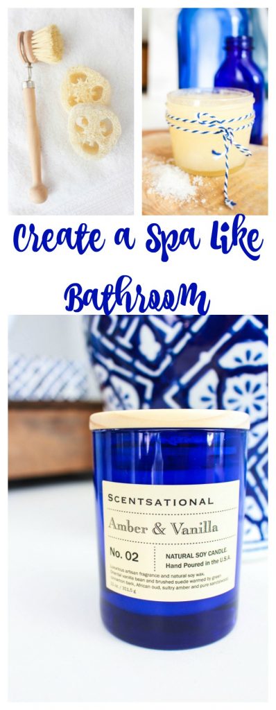 A spa like bathroom