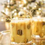 Salted Caramel Eggnog Cocktail