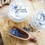 DIY lavender sugar scrub recipe easy to make and feels fabulous on your skin.