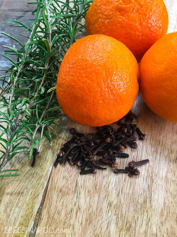 Rosemary and Citrus Orange Spice Simmer Pot - Banish Winter Funk. Fresh citrus can banish winter funk with a simmer pot.