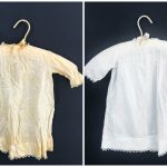 How to Clean Vintage Linens and Fabric. Night and day difference after cleaning vintage linens.