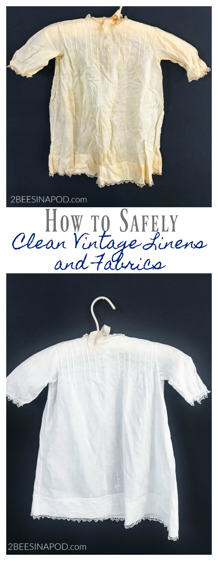 How to Clean Vintage Linens