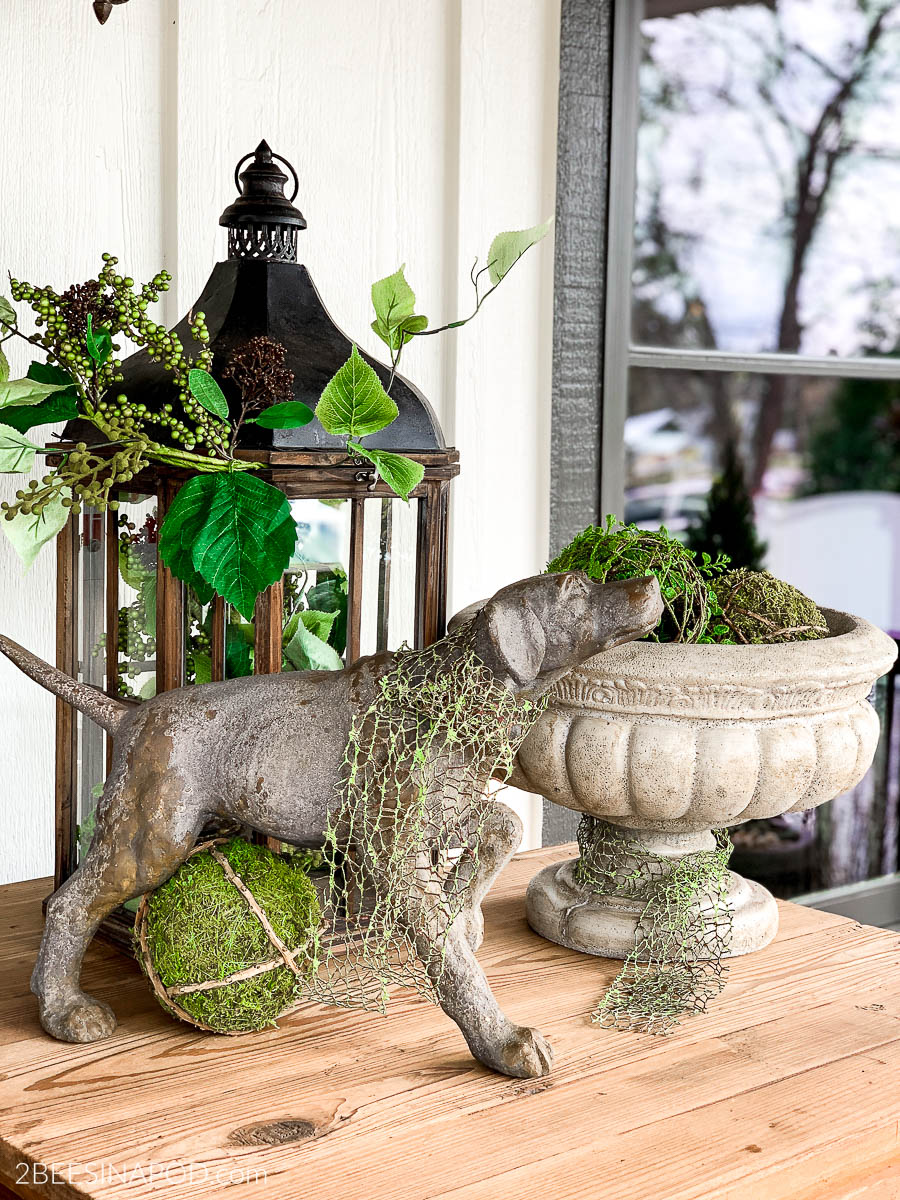 Decorating with Moss Balls