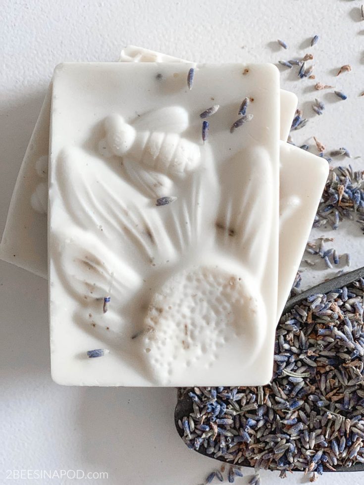 DIY All Natural Lavender Soap - Easy to Make