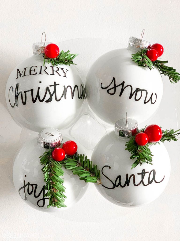 cheap personalized christmas ornaments