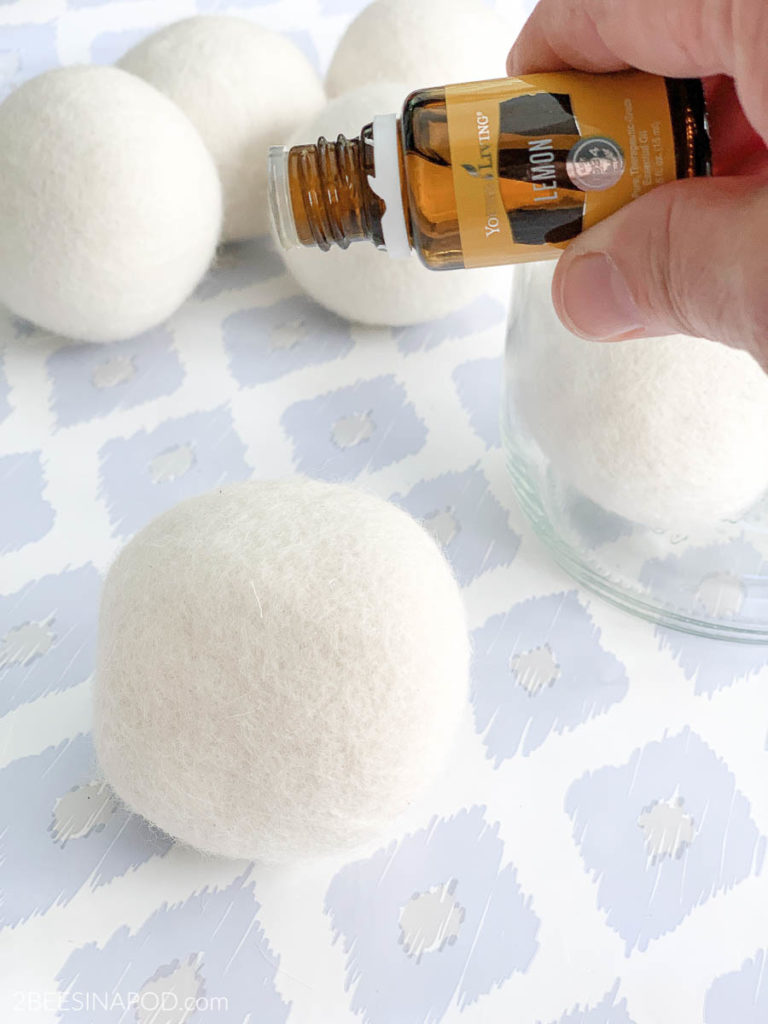 Wool dryer deals balls essential oils