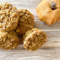 Healthy flourless pumpkin muffins