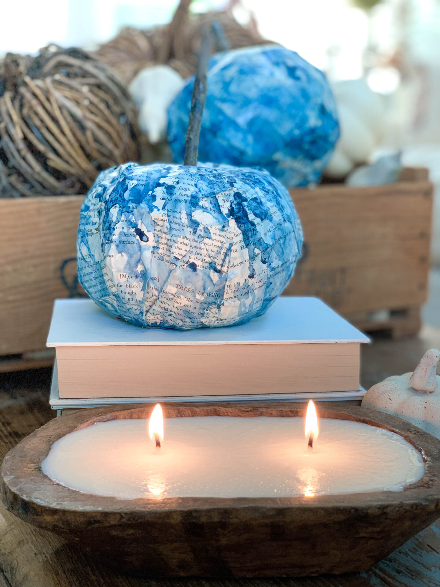 How to Make a Dough Bowl Candle