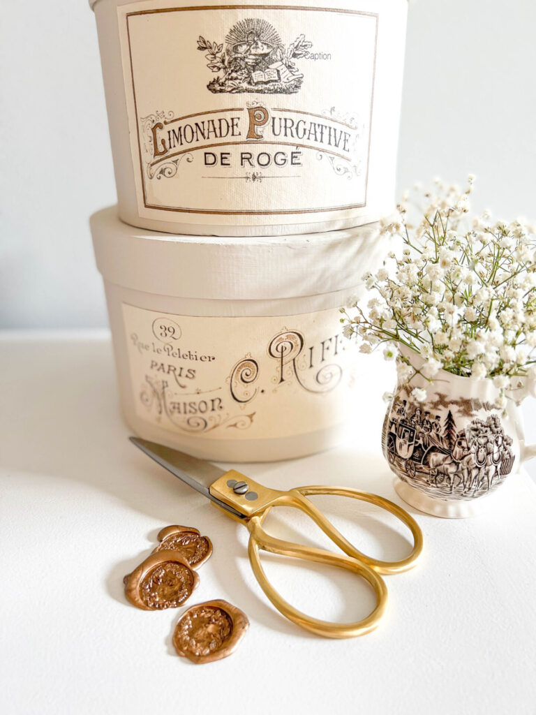Antique French Hat Boxes – Thrifty Style Team